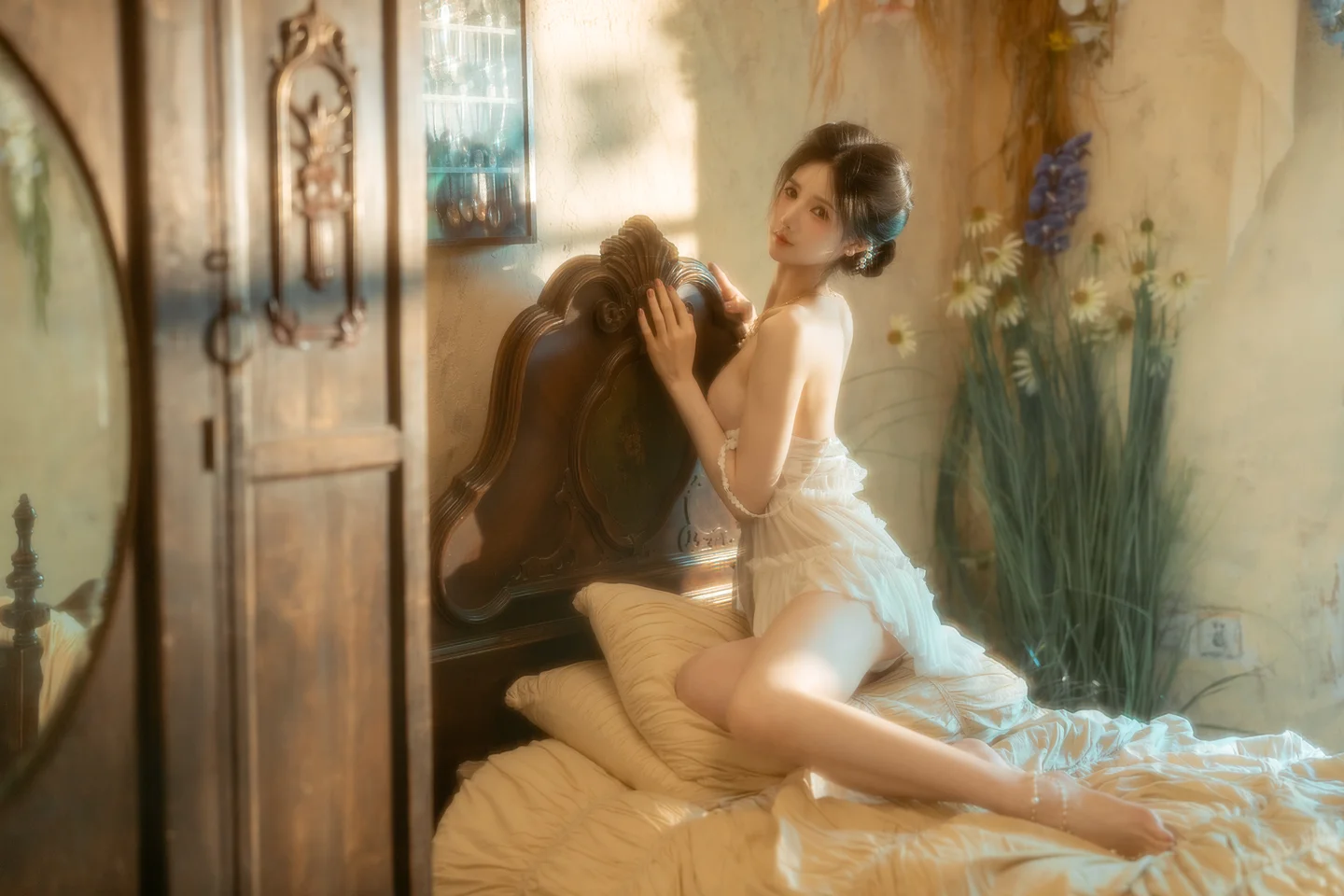 橙子喵酱&铁手叫兽_会员花絮_橙子小白裙_50P_1_11GB tg@simisebaisi 【丝足阁】040.webp